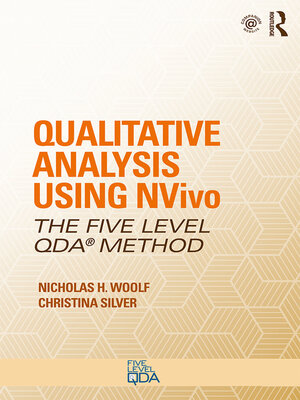 cover image of Qualitative Analysis Using NVivo